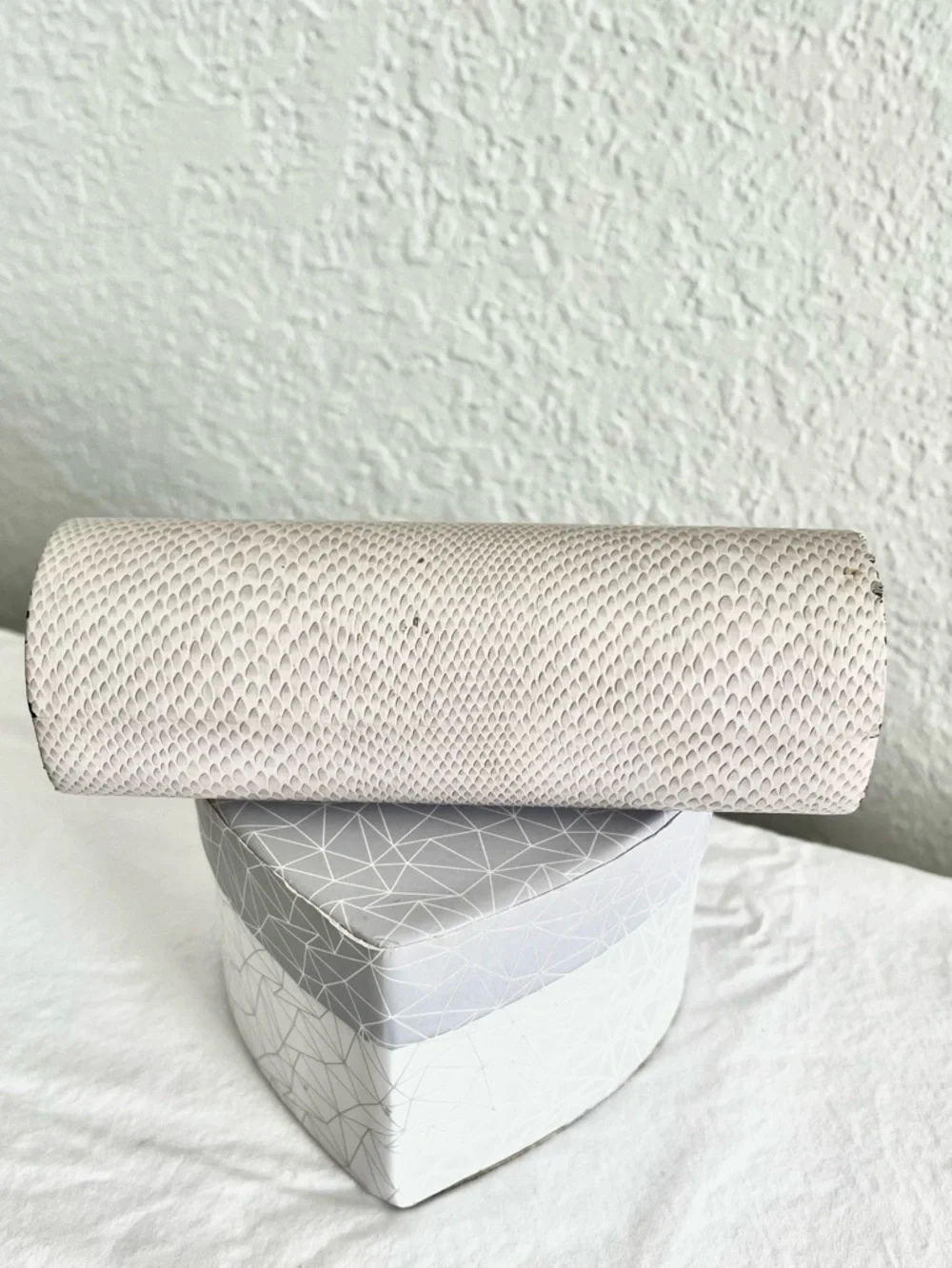 Jimmy Choo Snakeskin glasses case